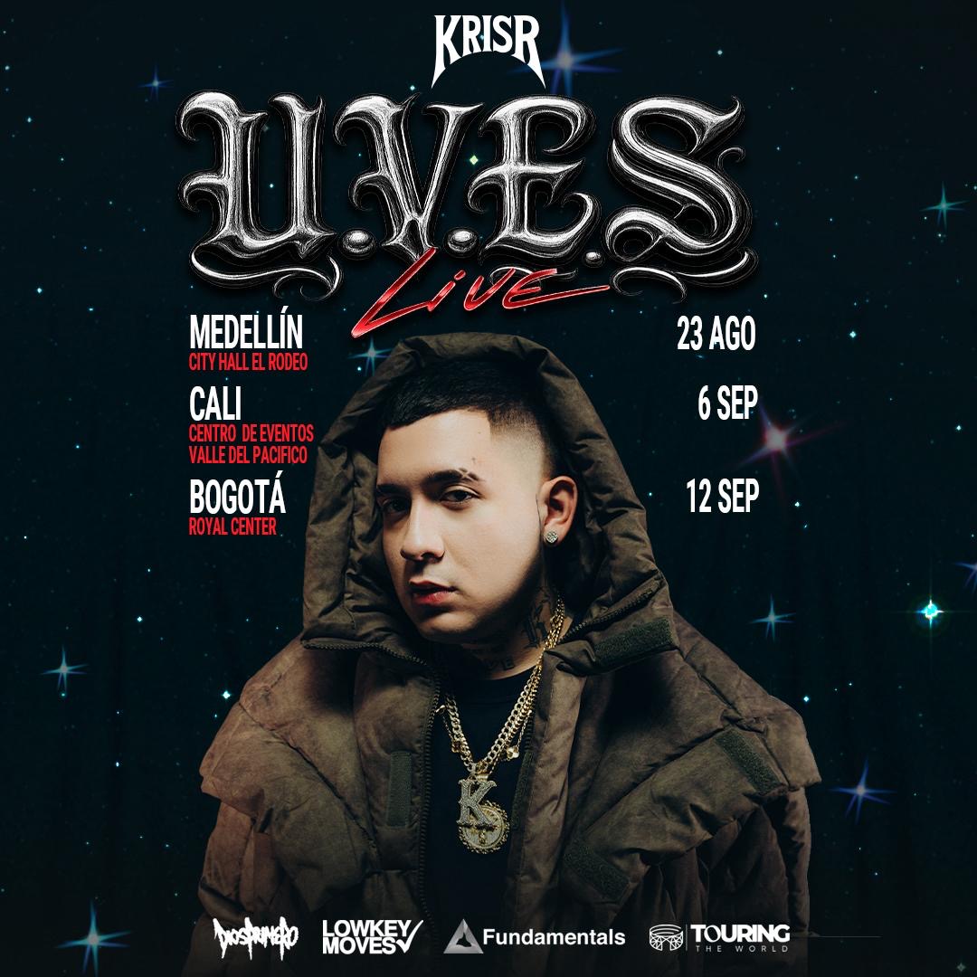 KRIS R FIRMA CON FUNDAMENTALS Y CONFIRMA CONCIERTOS EN MEDELLÍN, CALI Y ...